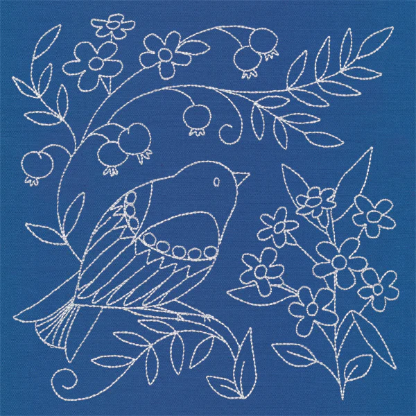 Birds of a Feather 3 (Whitework)