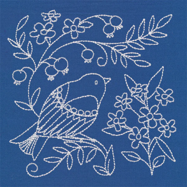 Birds of a Feather 3 (Whitework) - Image 4