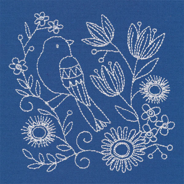 Birds of a Feather 4 (Whitework) - Image 5