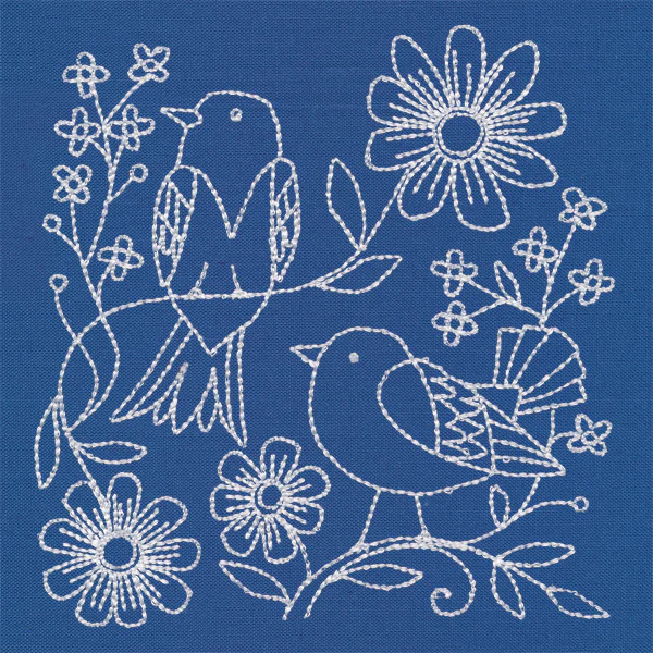 Birds of a Feather 6 (Whitework) - Image 4