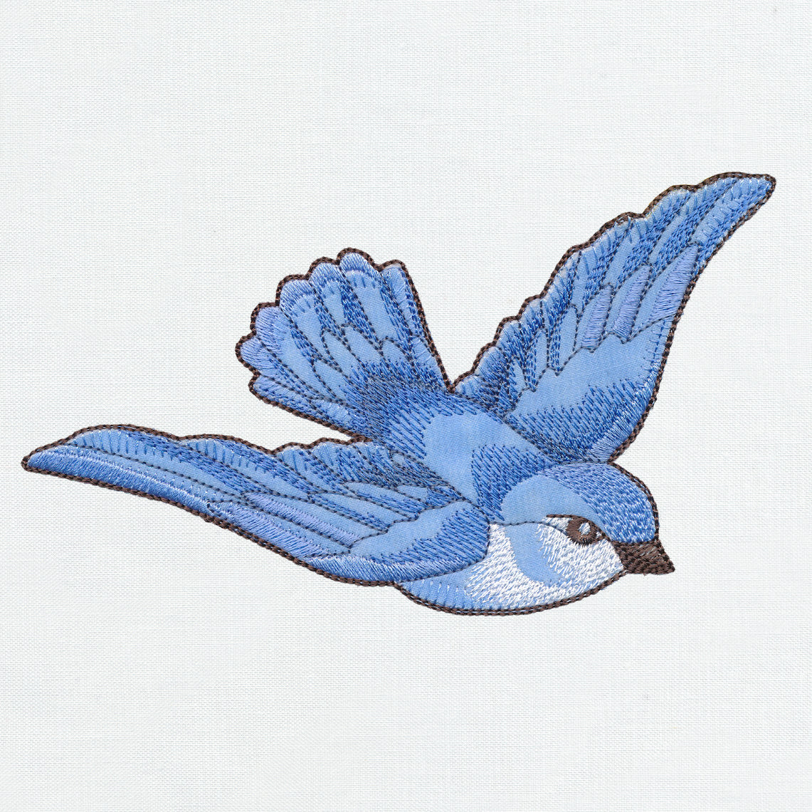 Birdwatching & Dreaming - Bluebird 1 (Heirloom Applique) - Image 3