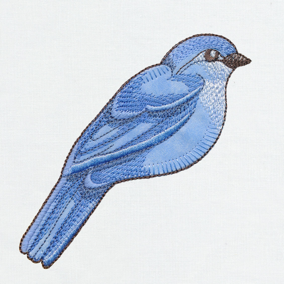 Birdwatching & Dreaming - Bluebird 2 (Heirloom Applique) - Image 2