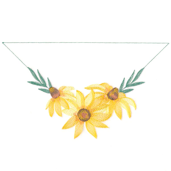 Black-eyed Susans Corner Label - Image 4