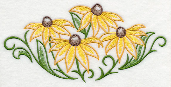 Black-Eyed Susans in Whimsy Spray - Image 2