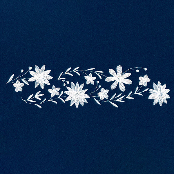 Blanched Blooms Border - Image 2