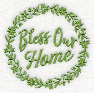Bless Our Home Simple Wreath - Image 5