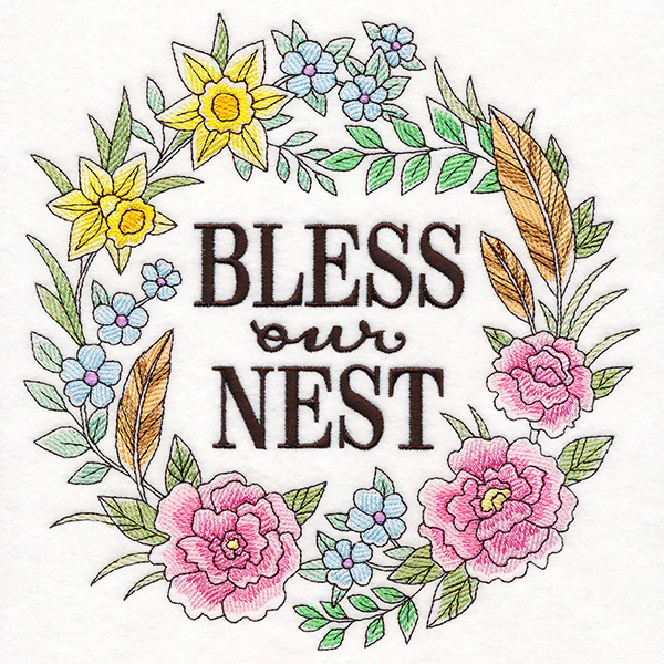 Bless Our Nest Wreath - Image 6