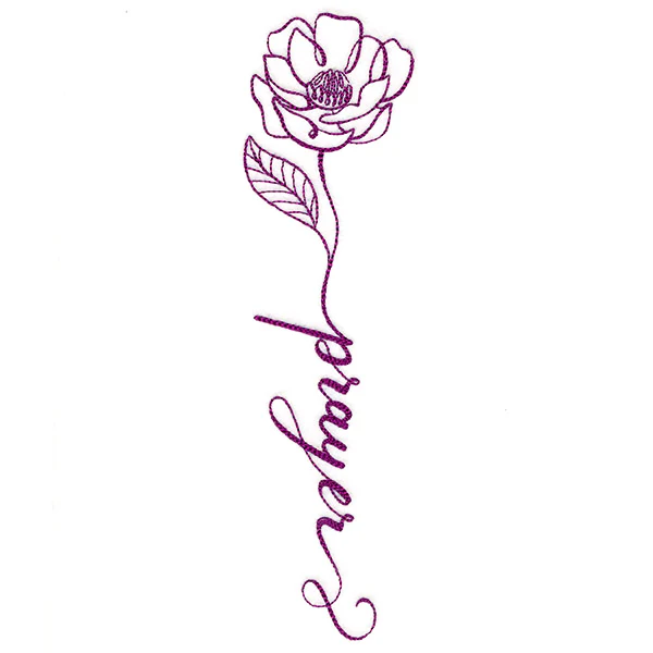 Blessed Calligraphy in Bloom - Magnolia - Image 3