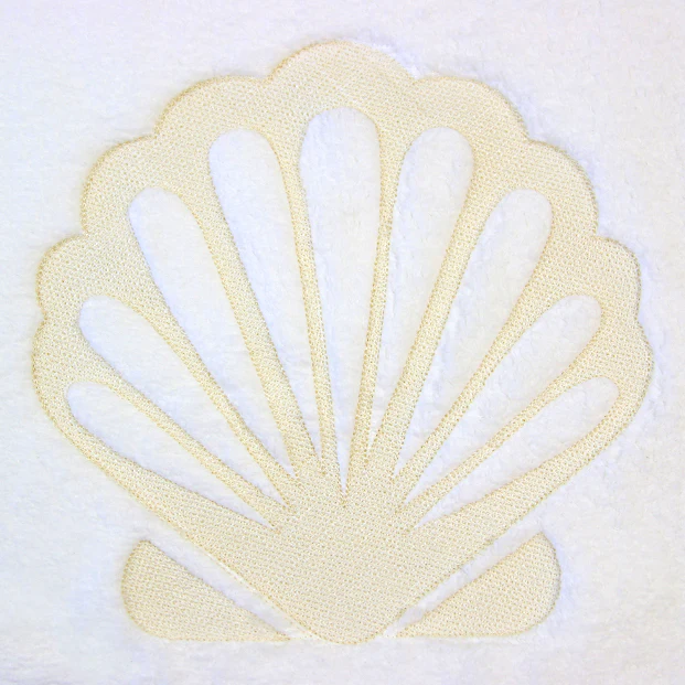 Blissful Fan Seashell (Embossed) - Image 2