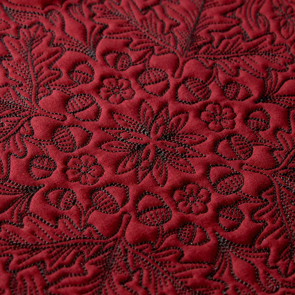 Blissful Oak & Acorns Kaleidoscope Square - Image 4