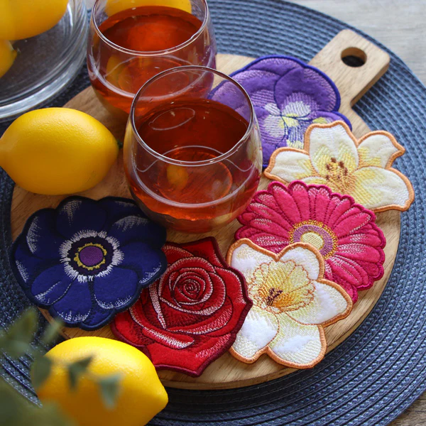 Bloom Coaster - Pansy (In-the-Hoop) - Image 4