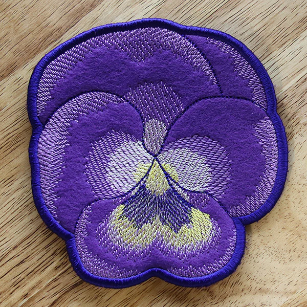 Bloom Coaster - Pansy (In-the-Hoop) - Image 5