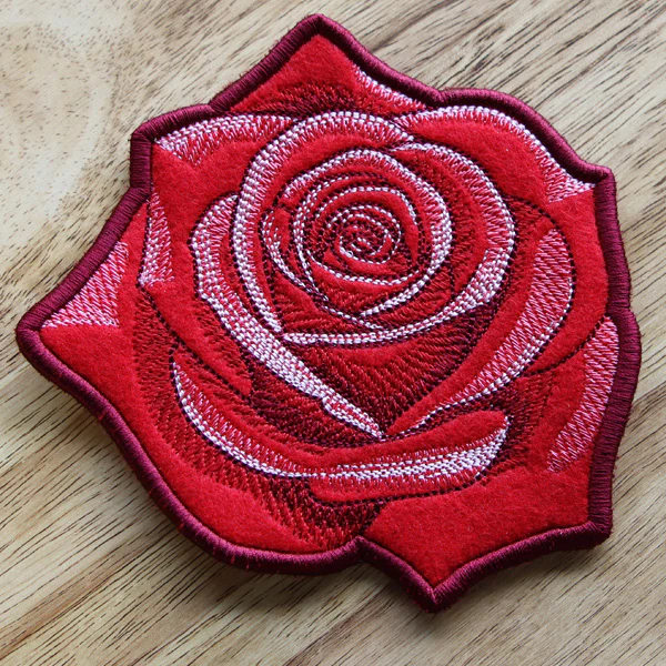 Bloom Coaster - Rose (In-the-Hoop) - Image 5