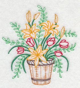 Blooming April Basket (Vintage) - Image 4
