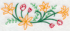 Blooming April Border (Vintage) - Image 5