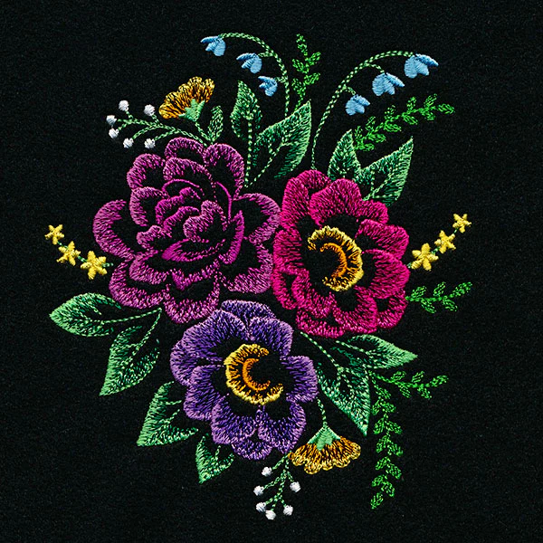 Blooming At Midnight Flower Bouquet - Image 5