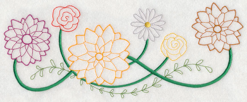 Blooming August Border (Vintage) - Image 6