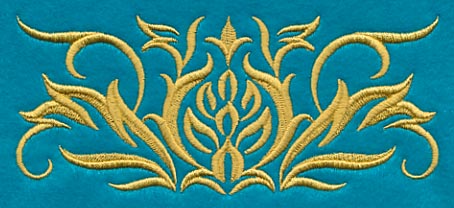Blooming Baroque Border - Image 4