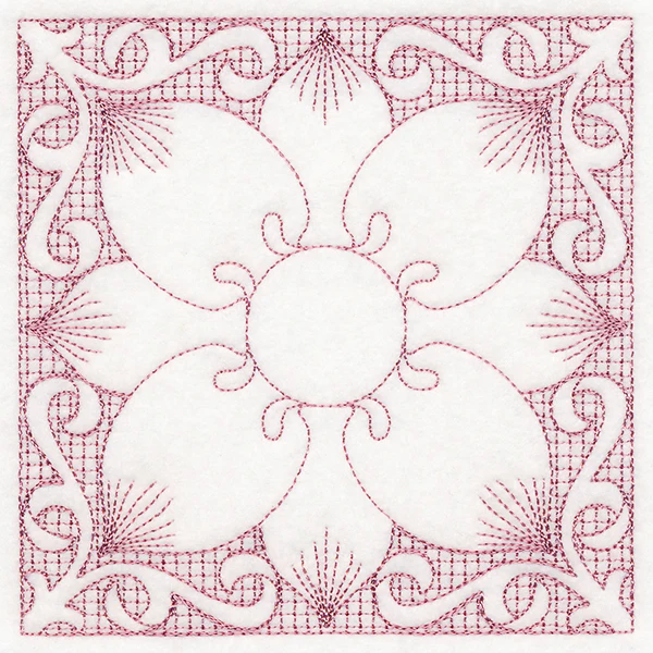 Blooming Beauty Clematis (Trapunto) - Image 4