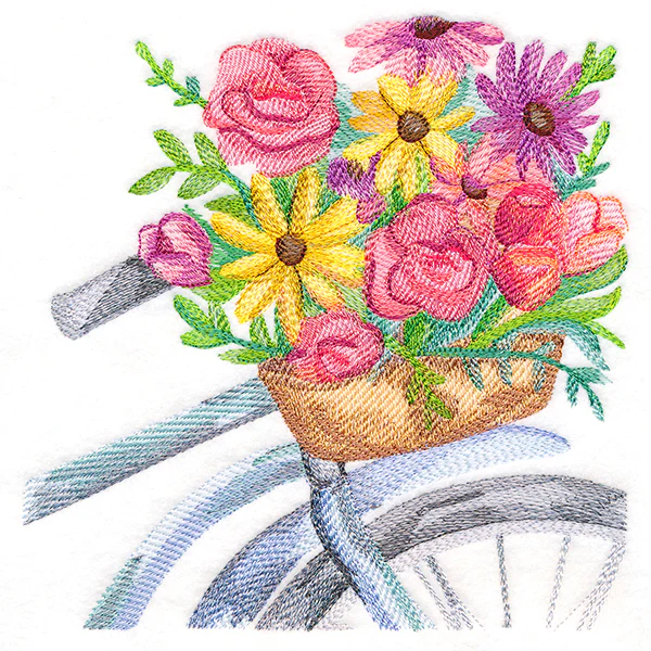 Blooming Bicycle Bouquet - Image 2