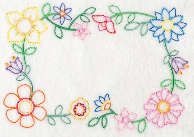 Blooming Block Party Quilt Label (Vintage) - Image 5