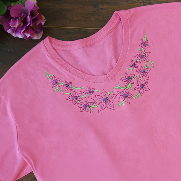 Blooming Blossoms Neckline (V-Neck) - Image 7