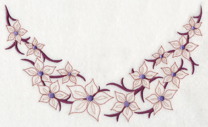 Blooming Blossoms Neckline (V-Neck) - Image 8
