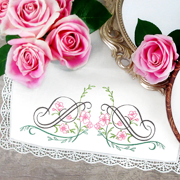 Blooming Calligraphic Corner - Image 8
