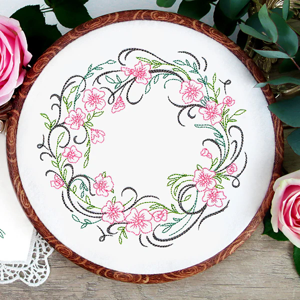 Blooming Calligraphic Wreath - Image 10