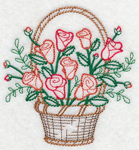 Blooming February Basket (Vintage) - Image 4