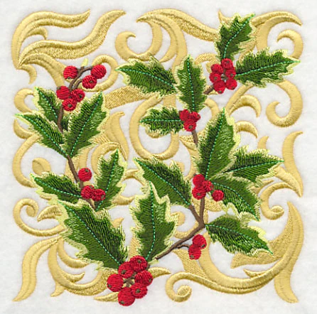 Blooming Holly Square - Image 3