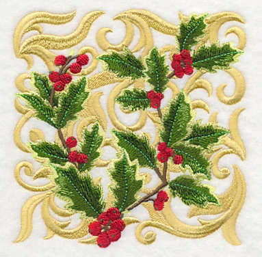 Blooming Holly Square - Image 4