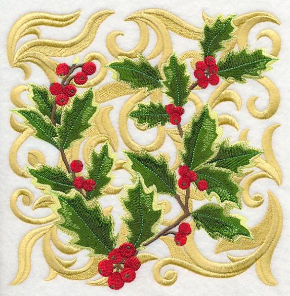 Blooming Holly Square - Image 5