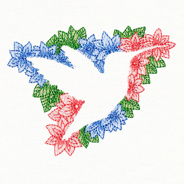 Blooming Hummingbird Silhouette - Image 4
