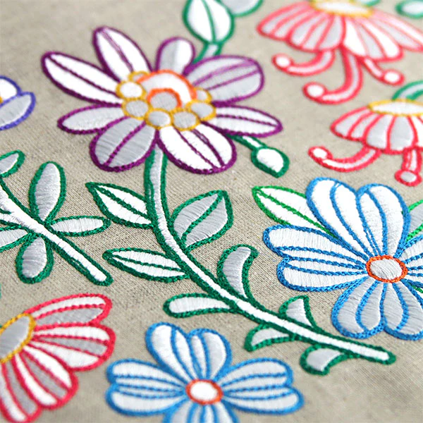 Blooming in Spring Flowers Border - Image 2
