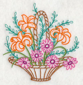 Blooming June Basket (Vintage) - Image 4