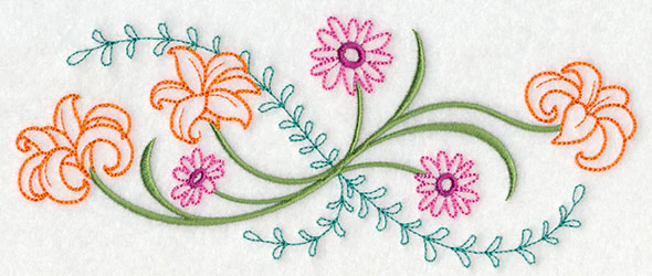 Blooming June Border (Vintage) - Image 3