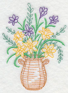 Blooming March Basket (Vintage) - Image 4