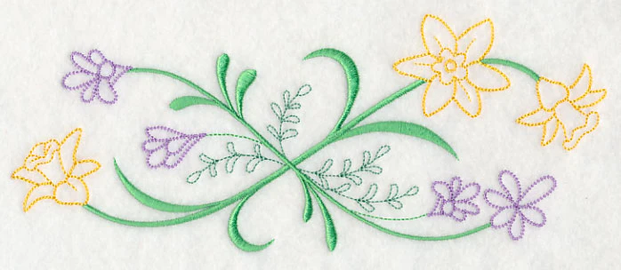 Blooming March Border (Vintage) - Image 2