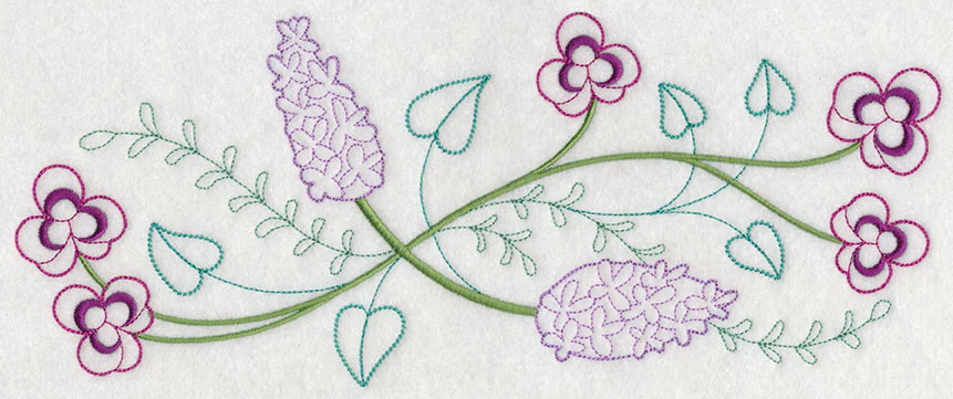 Blooming May Border (Vintage) - Image 6