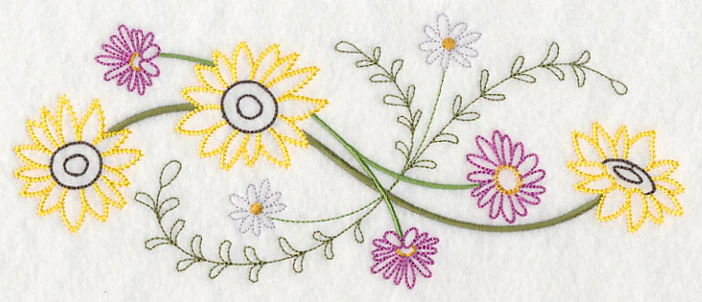 Blooming September Border (Vintage) - Image 2