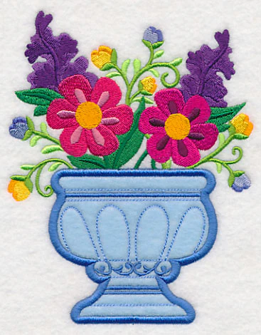 Blooming with Beauty Urn (Applique) - Image 3