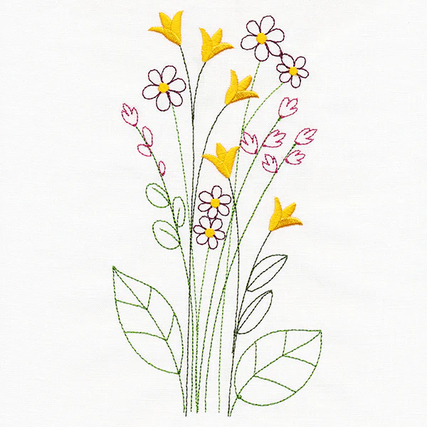Blossoming Autumn Stems - Image 3