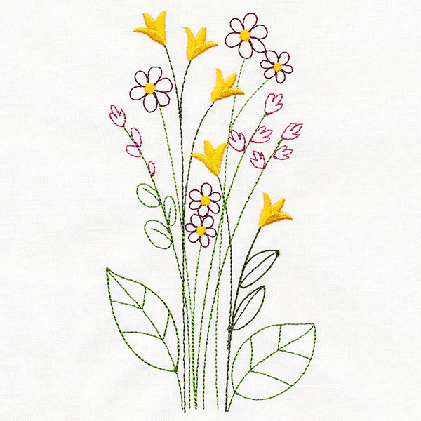 Blossoming Autumn Stems - Image 4