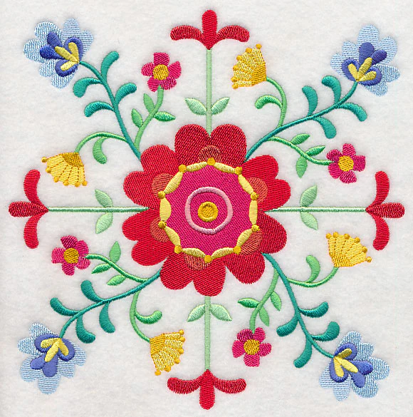Blossoming Bohemian Flowers