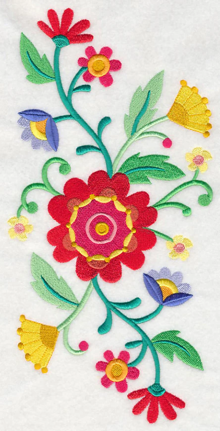 Blossoming Bohemian Flowers Spray - Image 6