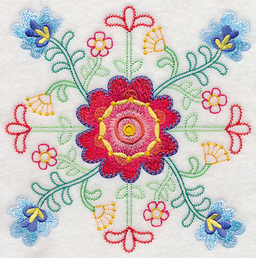 Blossoming Bohemian Flowers (Vintage) - Image 2