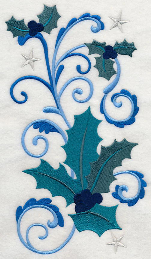 Blue Christmas Holly - Image 5