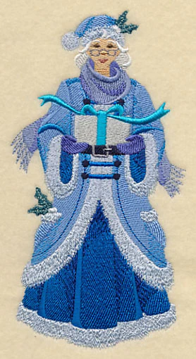 Blue Christmas Mrs. Claus - Image 4