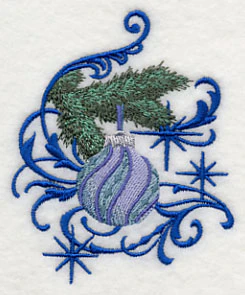 Blue Christmas Ornament and Echo 1 - Image 3